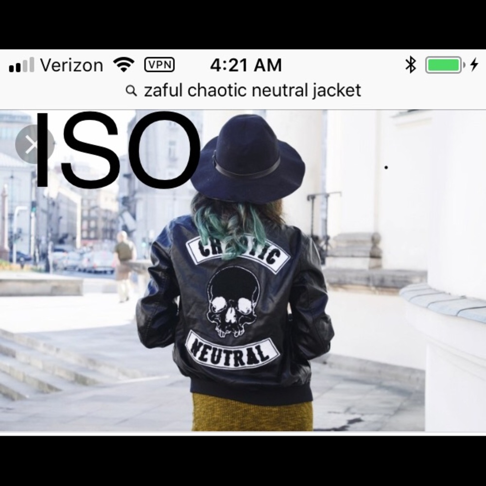 ISO NOT FOR SALE